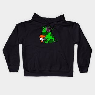 Zombie Cow Kids Hoodie